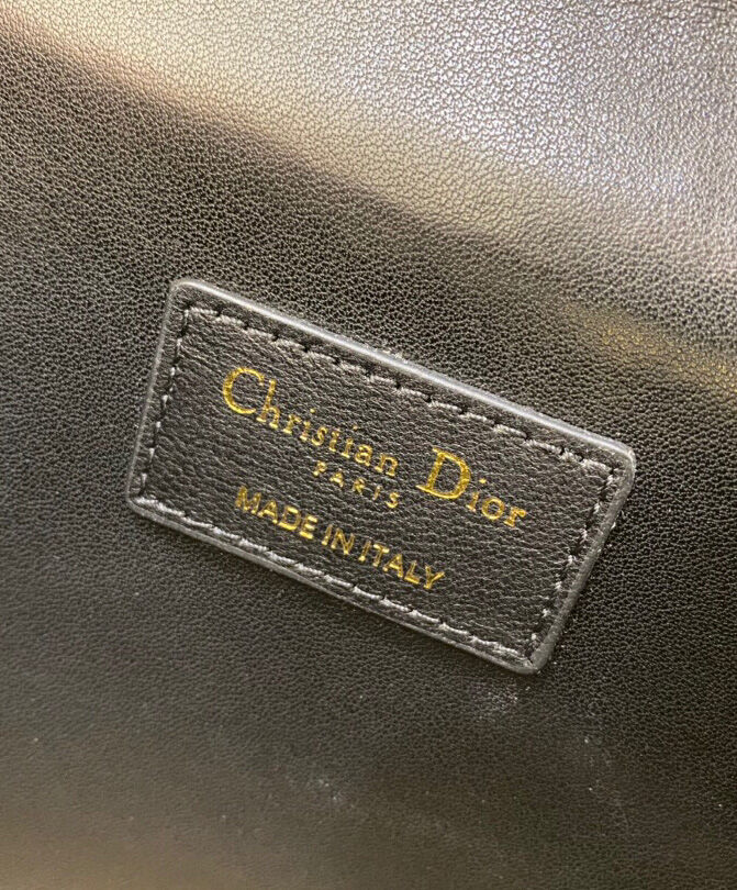 Christian Dior Large St Honore Tote Black